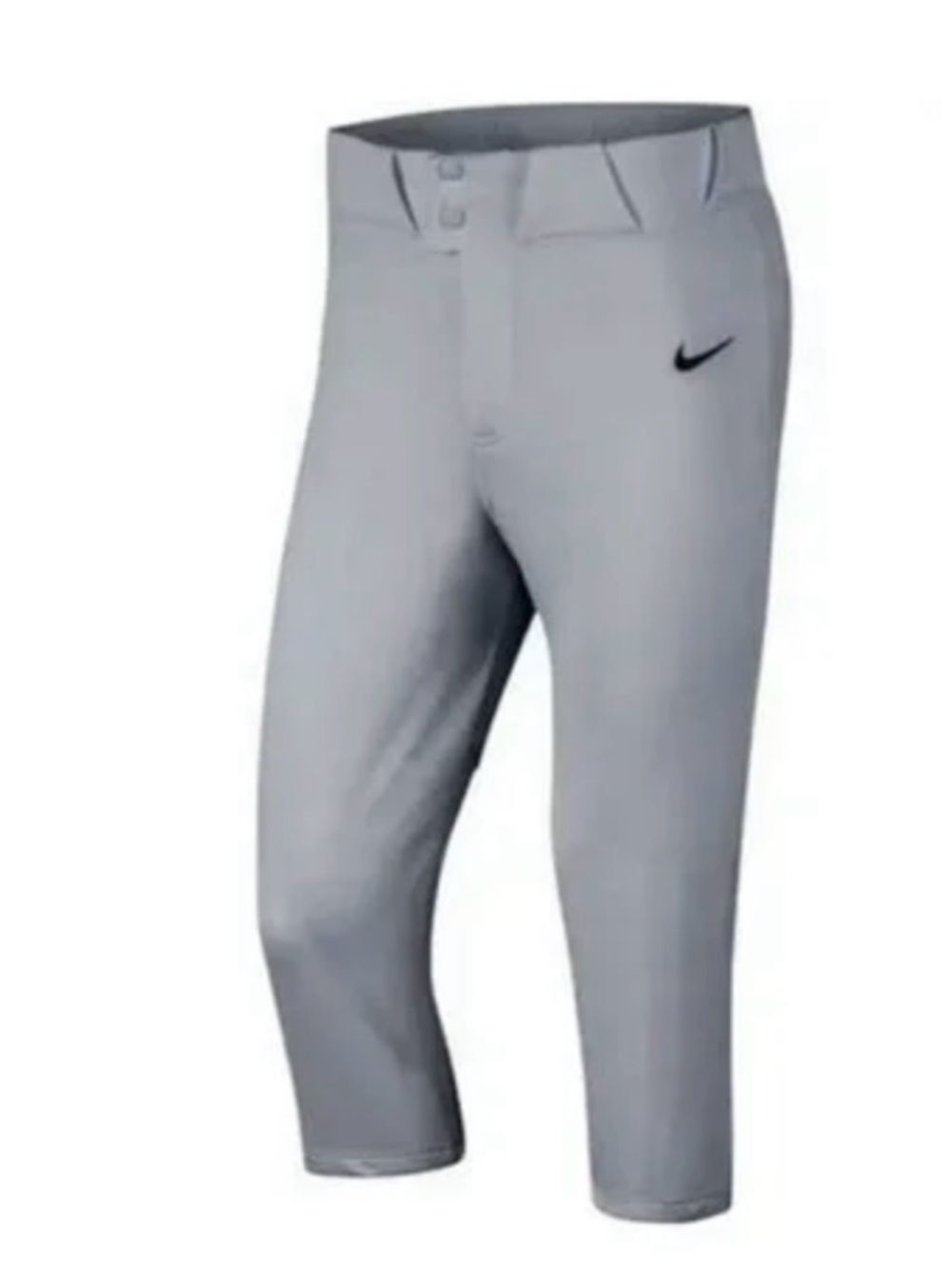 Nike performance cropped pants softball Dri fit gray sports women’s XL new
